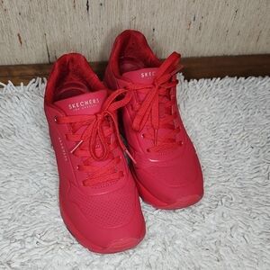 Skechers Red Women's Sneakers